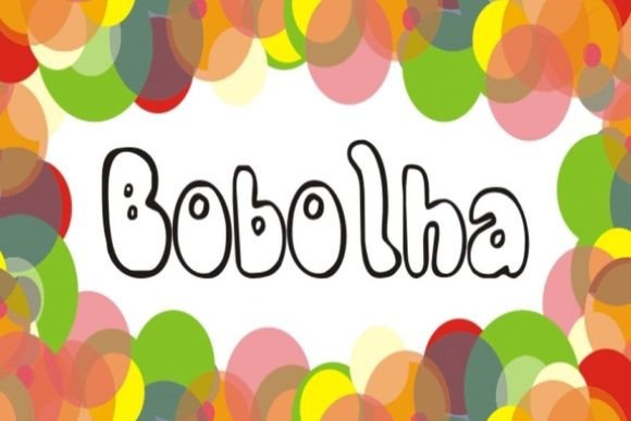 Bobolha: A Joyful Display Font for Modern Design
