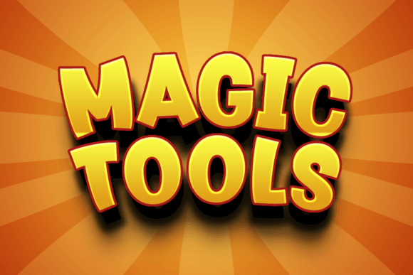 Magic Tools: Elevate Your Designs with Bold Typography