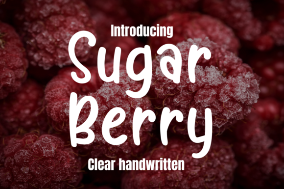 Sugar Berry: A Friendly Font for Modern Design Projects